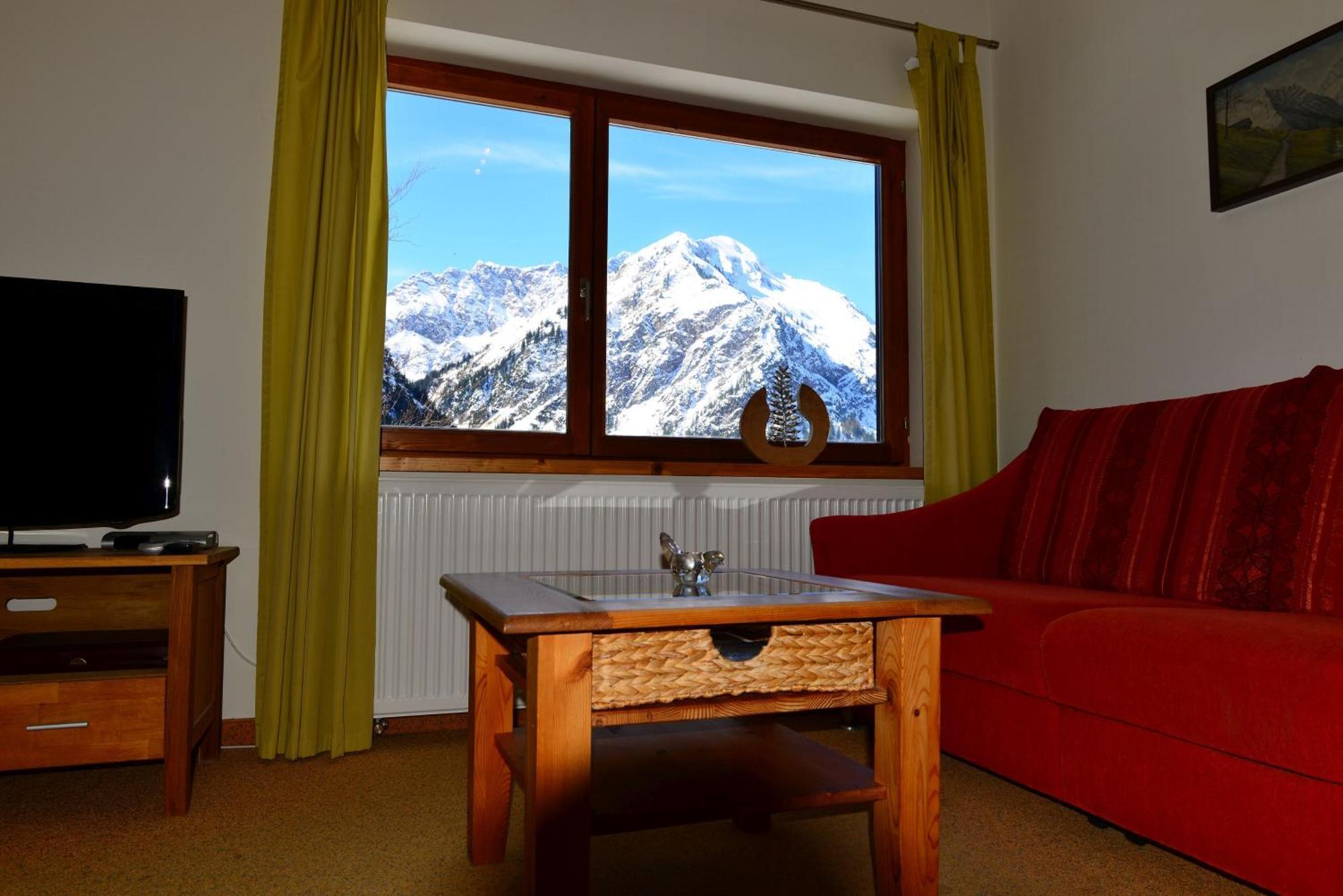 Apartamento Bergführer-Hüsle Mittelberg Exterior foto